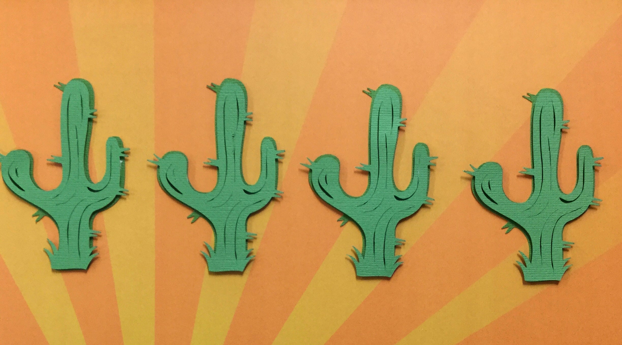 CACTUS Die Cut Travel Scrapbooksrus
