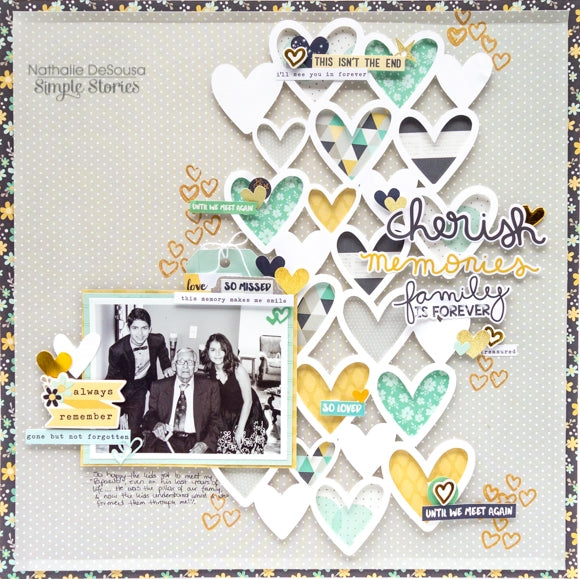 Simple Stories Heart ELEMENTS