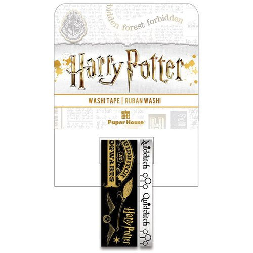 Paper House Wizarding World HARRY POTTER Washi Tape 2 Rolls Scrapbooksrus