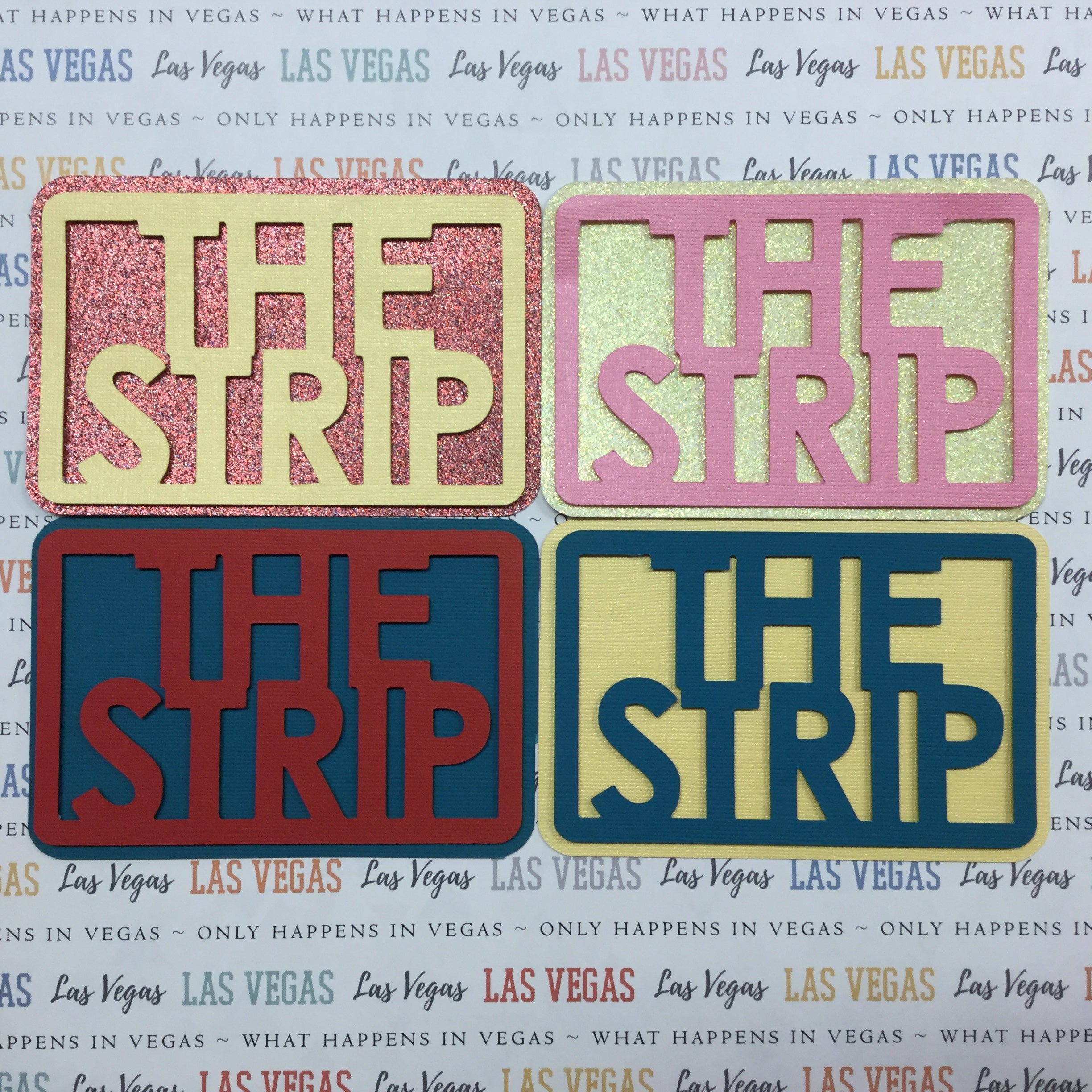 THE STRIP Las Vegas Die Cuts Scrapbooksrus