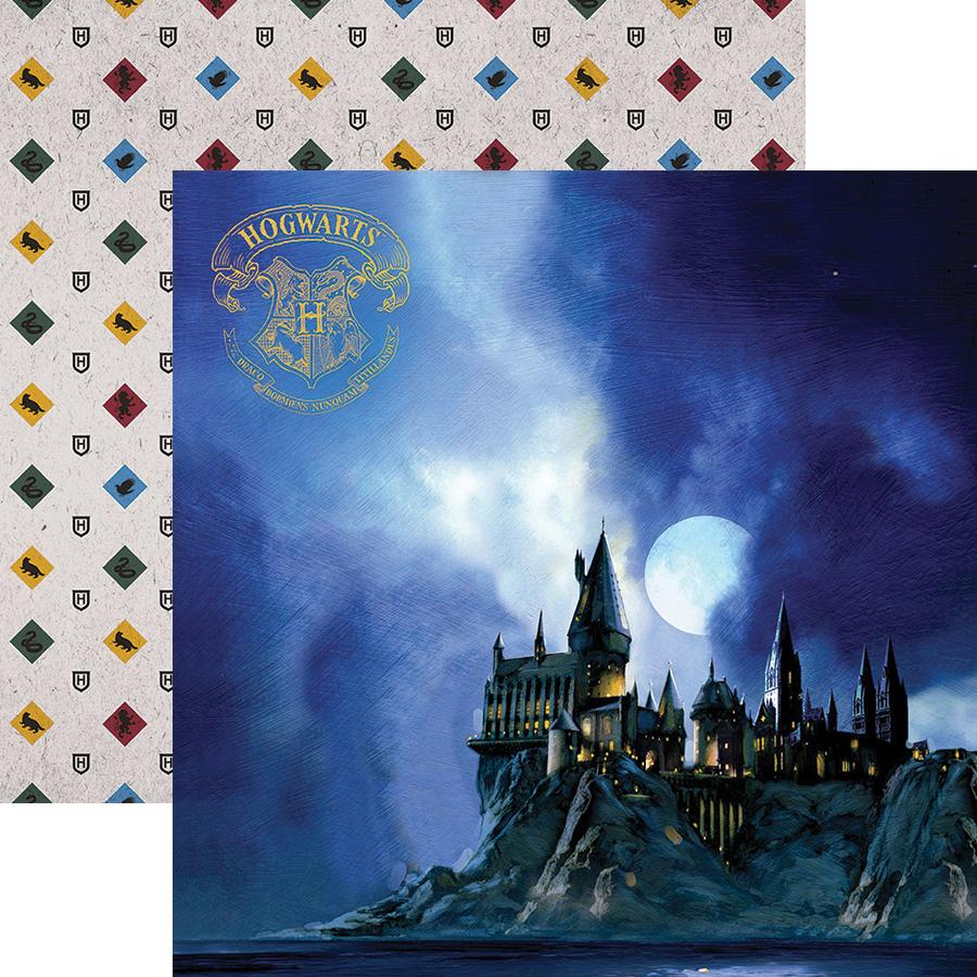 Paper House Harry Potter HOGWARTS 12X12 Scrapbook Sheet Scrapbooksrus