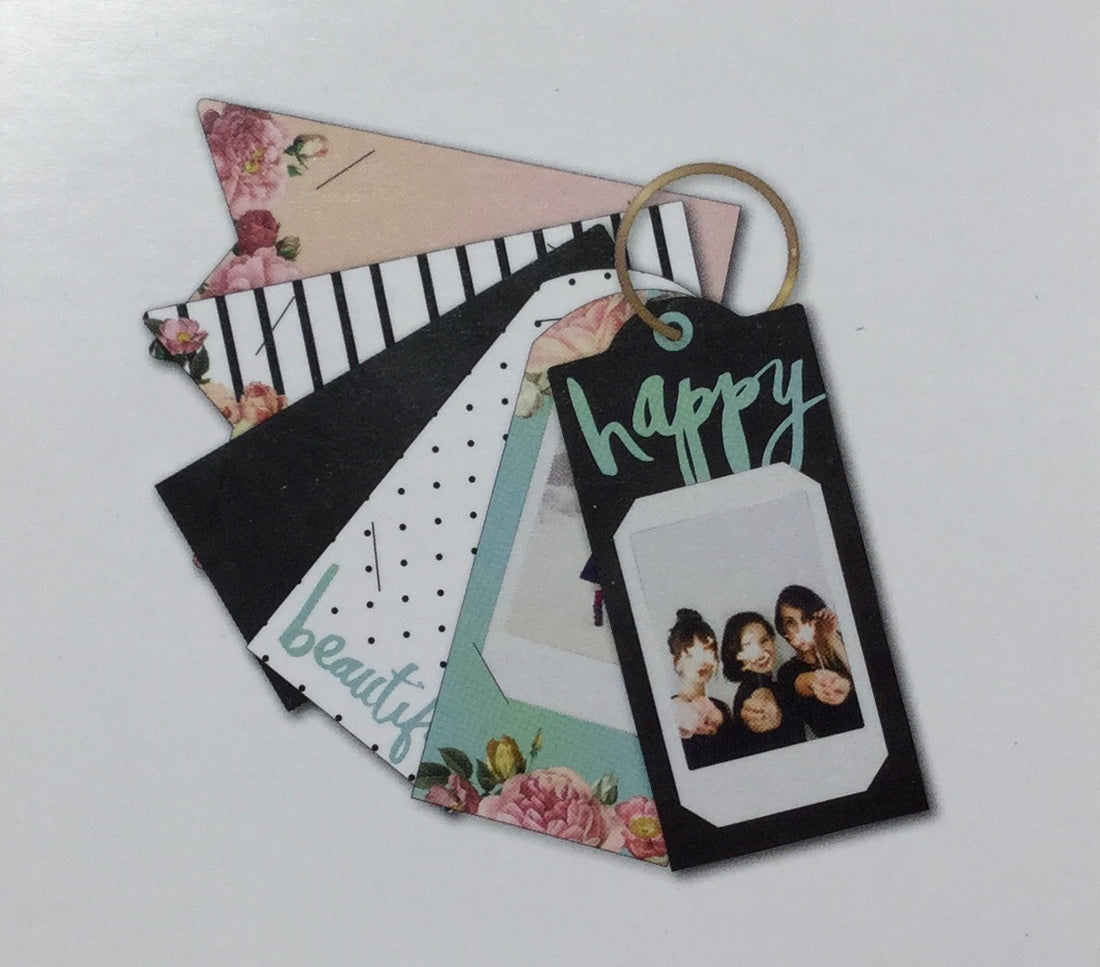 AC Heidi Swapp INSTAX TAGS 6pc Scrapbooksrus