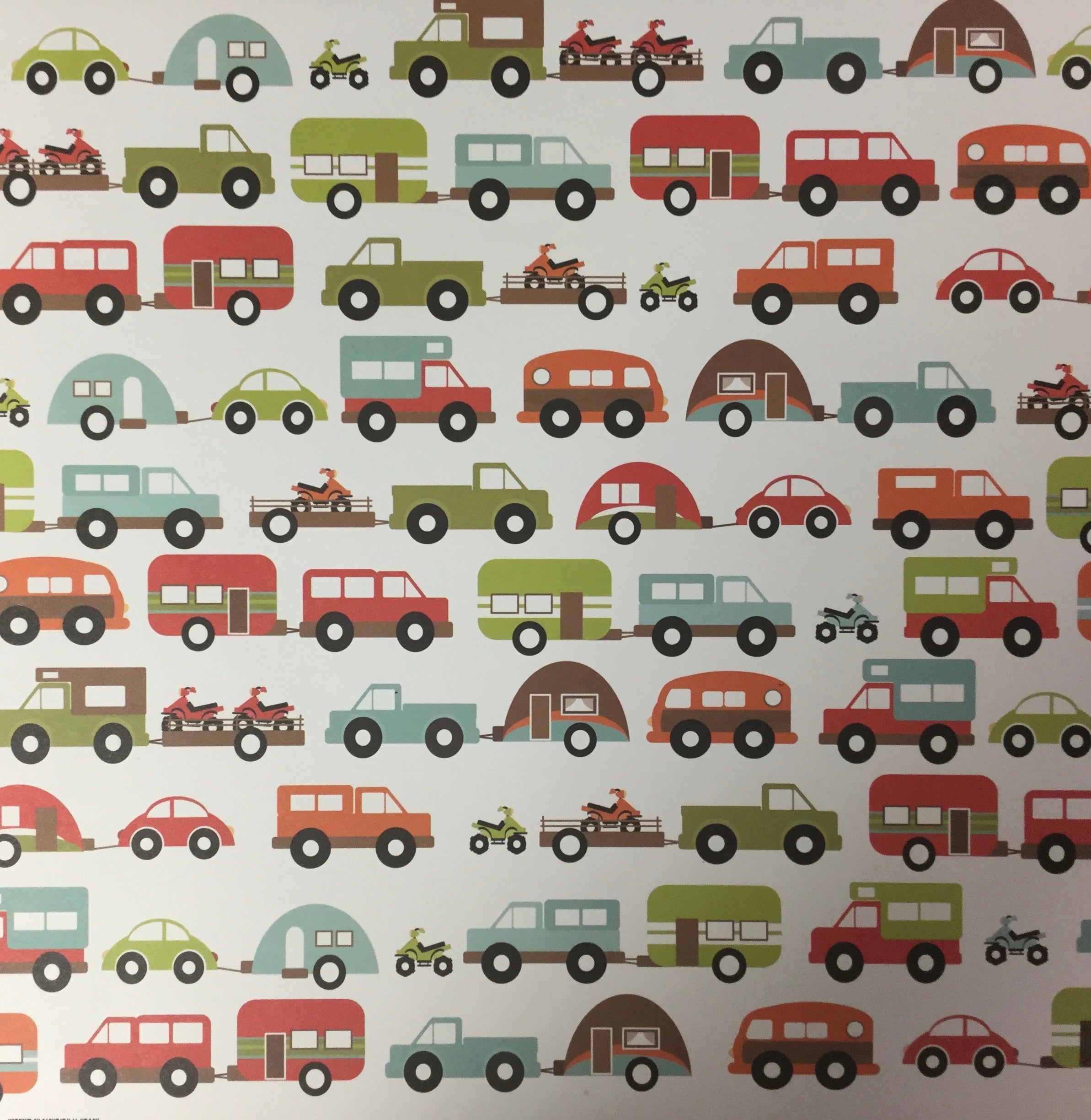 Three Bugs In A Rug The Great Outdoors HOOKED UP 12x12 Scrapbook Paper Scrapbooksrus