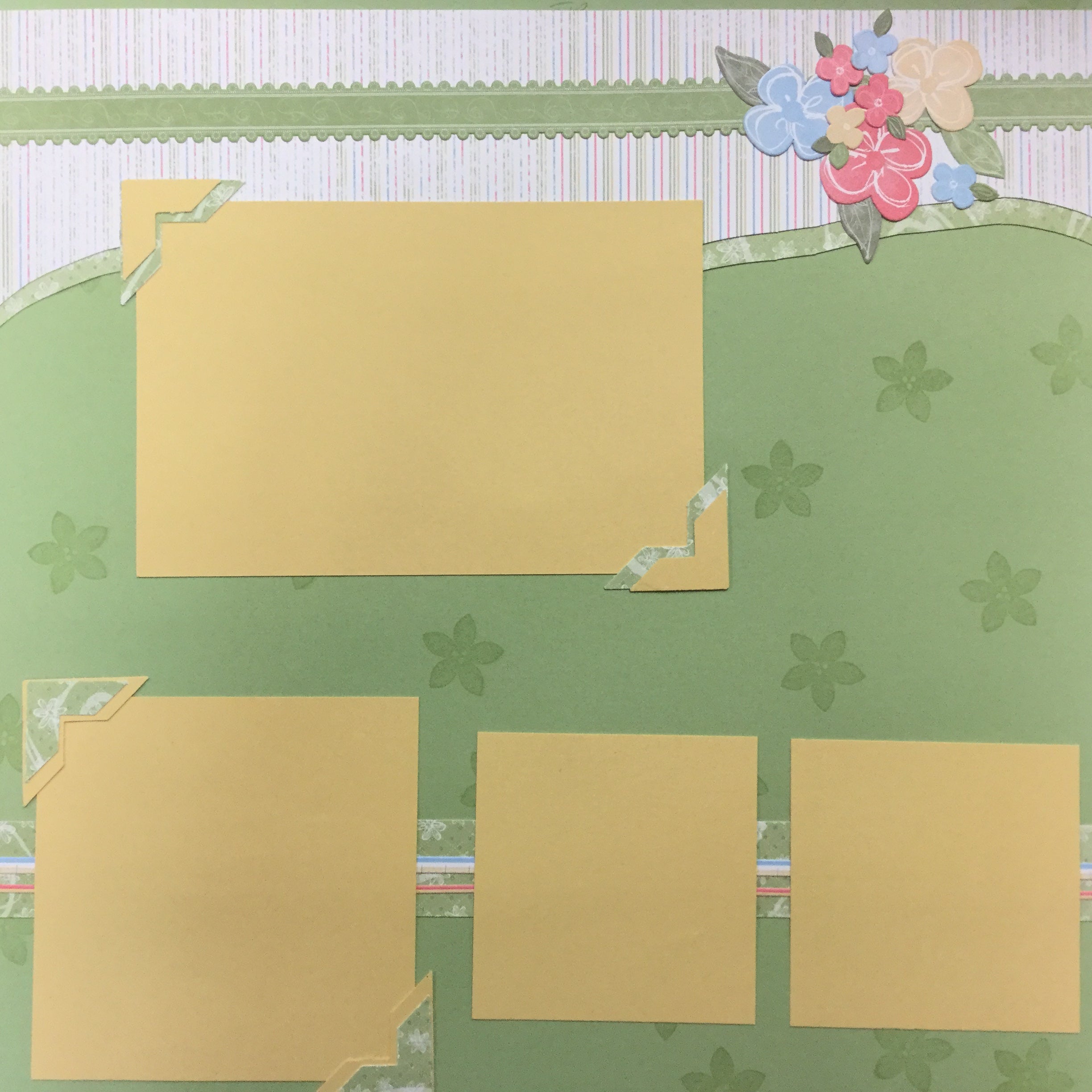 Premade Pages PASSION & AMBITION 12"X12" (2) Scrapbook Pages Scrapbooksrus