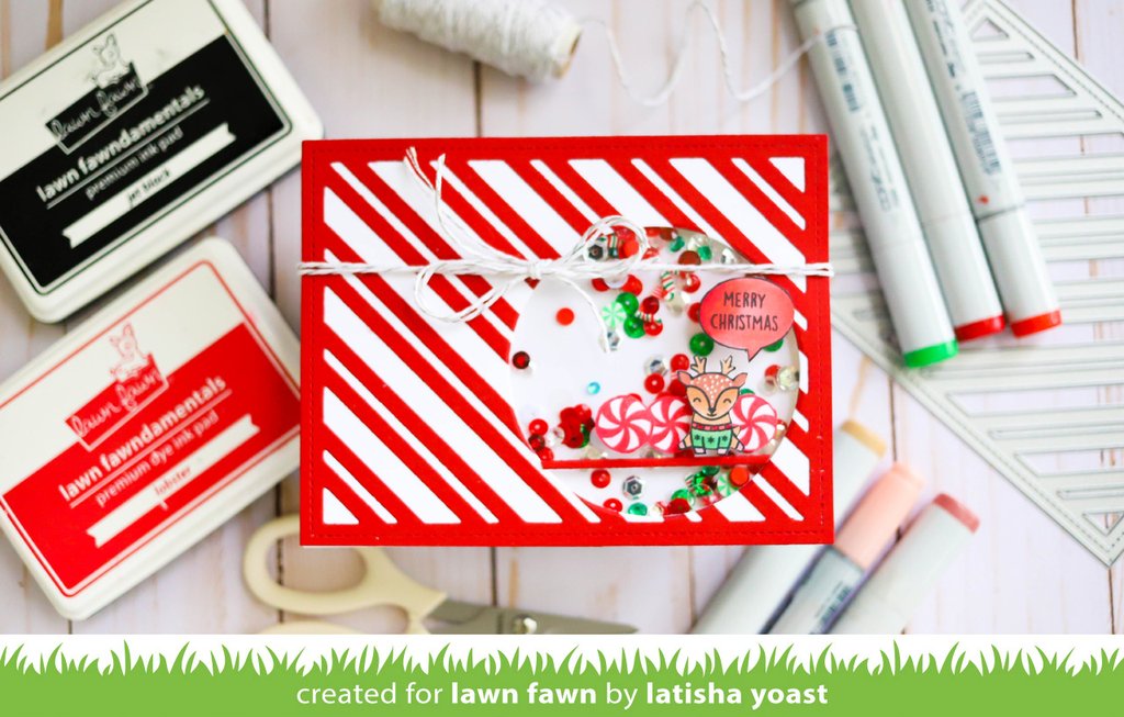 Lawn Fawn HOW YOU BEAN? ADD-ON Clear Stamps 4"X3" 18pc