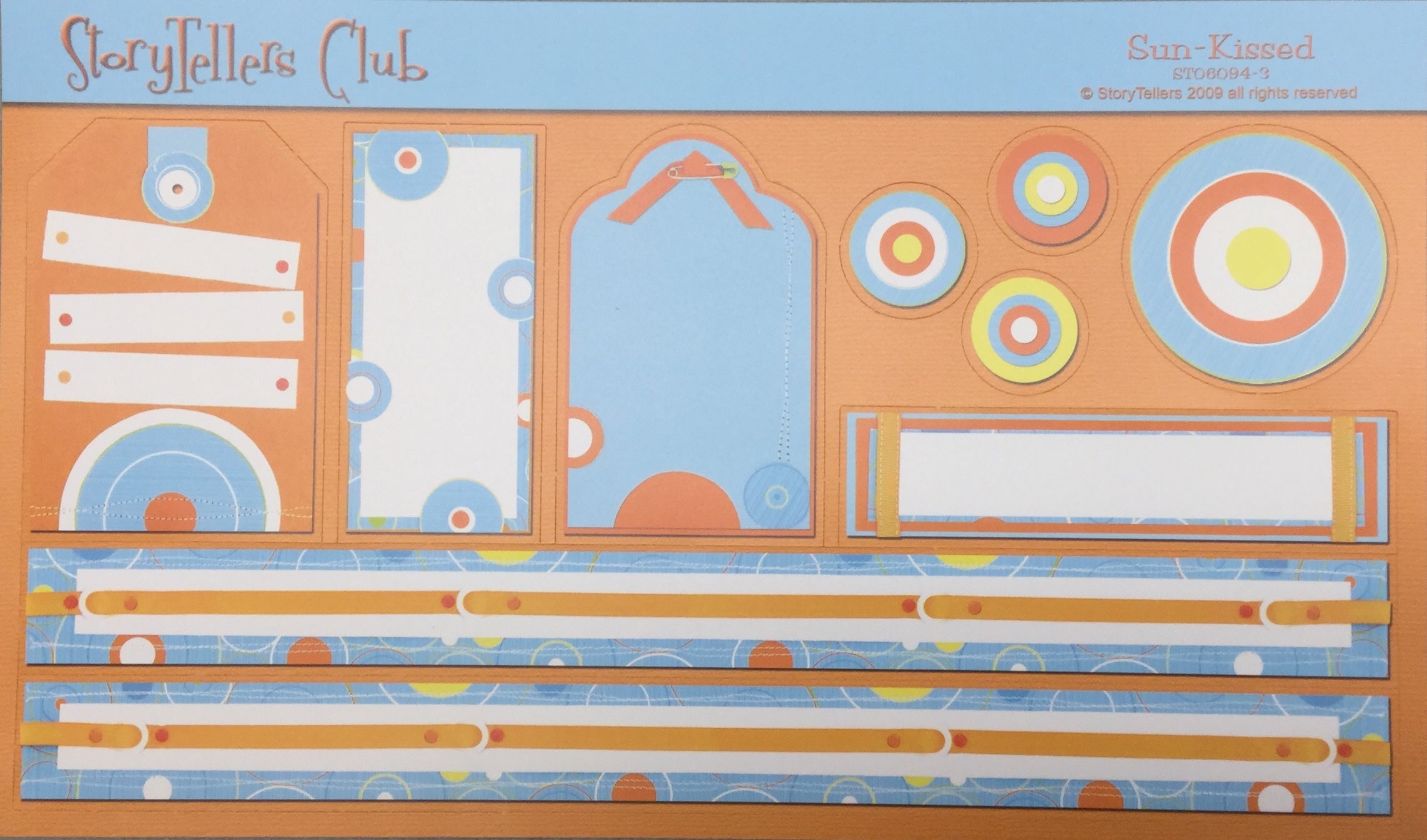 StoryTellers SUN KISSED 4-3 DIECUTS 6"X13" Scrapbooksrus