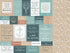 Kaisercraft Uncharted Waters Collection SHALLOWS 12"X12" Scrapbook Paper Scrapbooksrus