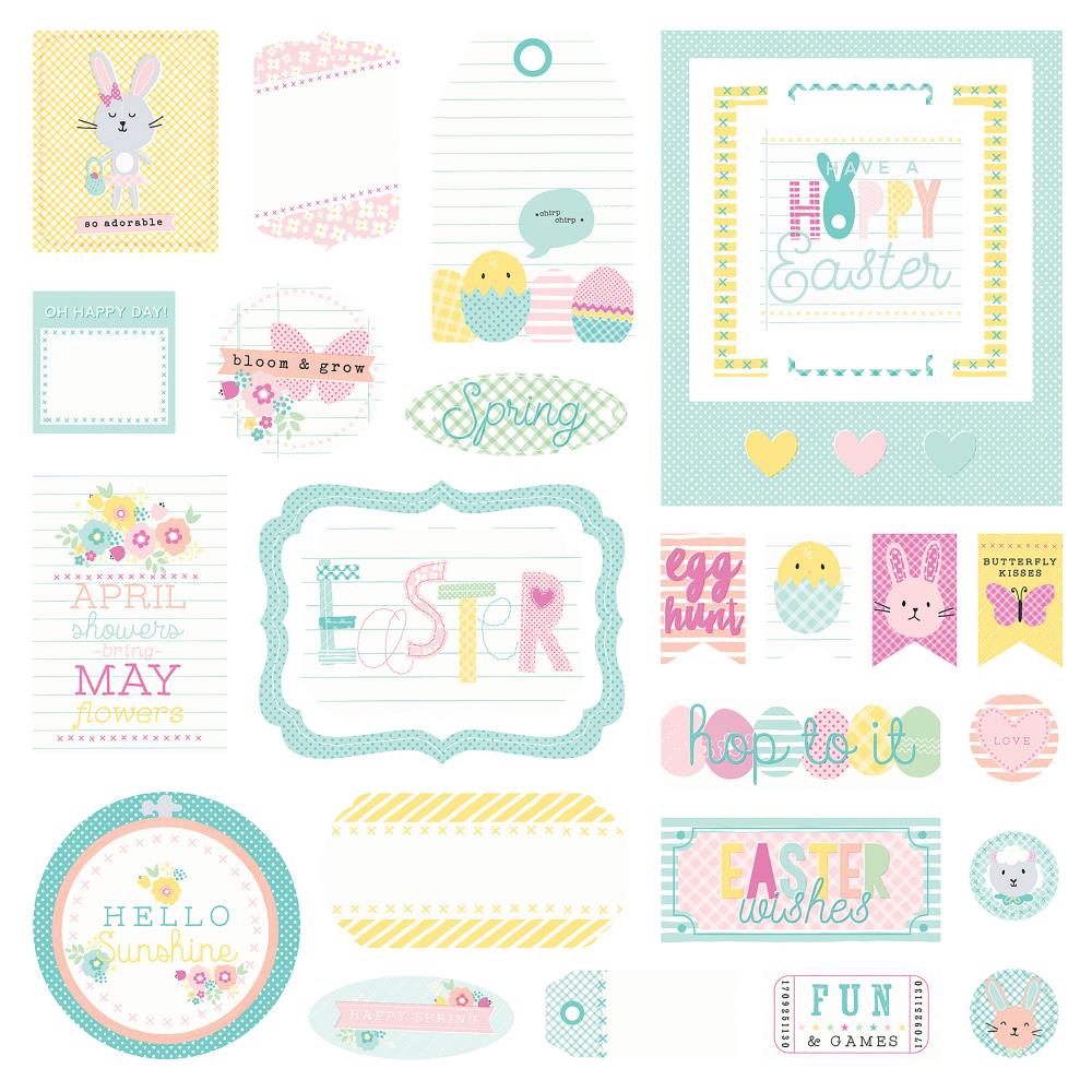 Photo Play EASTER BLESSINGS Cardstock DieCuts 29pc