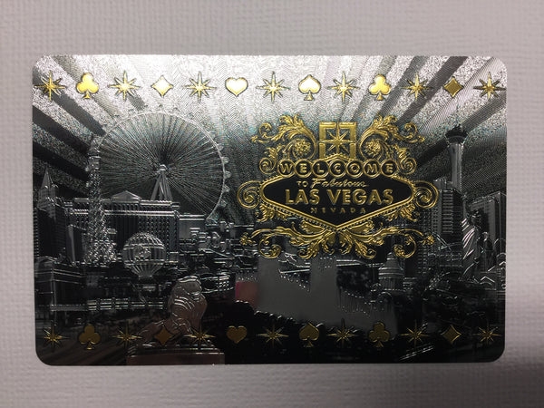 Playing Cards Las Vegas SILVER or GOLD or FOIL – Scrapbooksrus