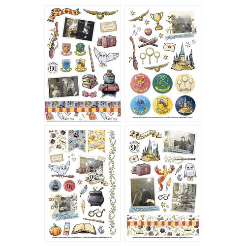 Paper House Wizarding World HARRY POTTER Stickers 4 Sheets Scrapbooksrus