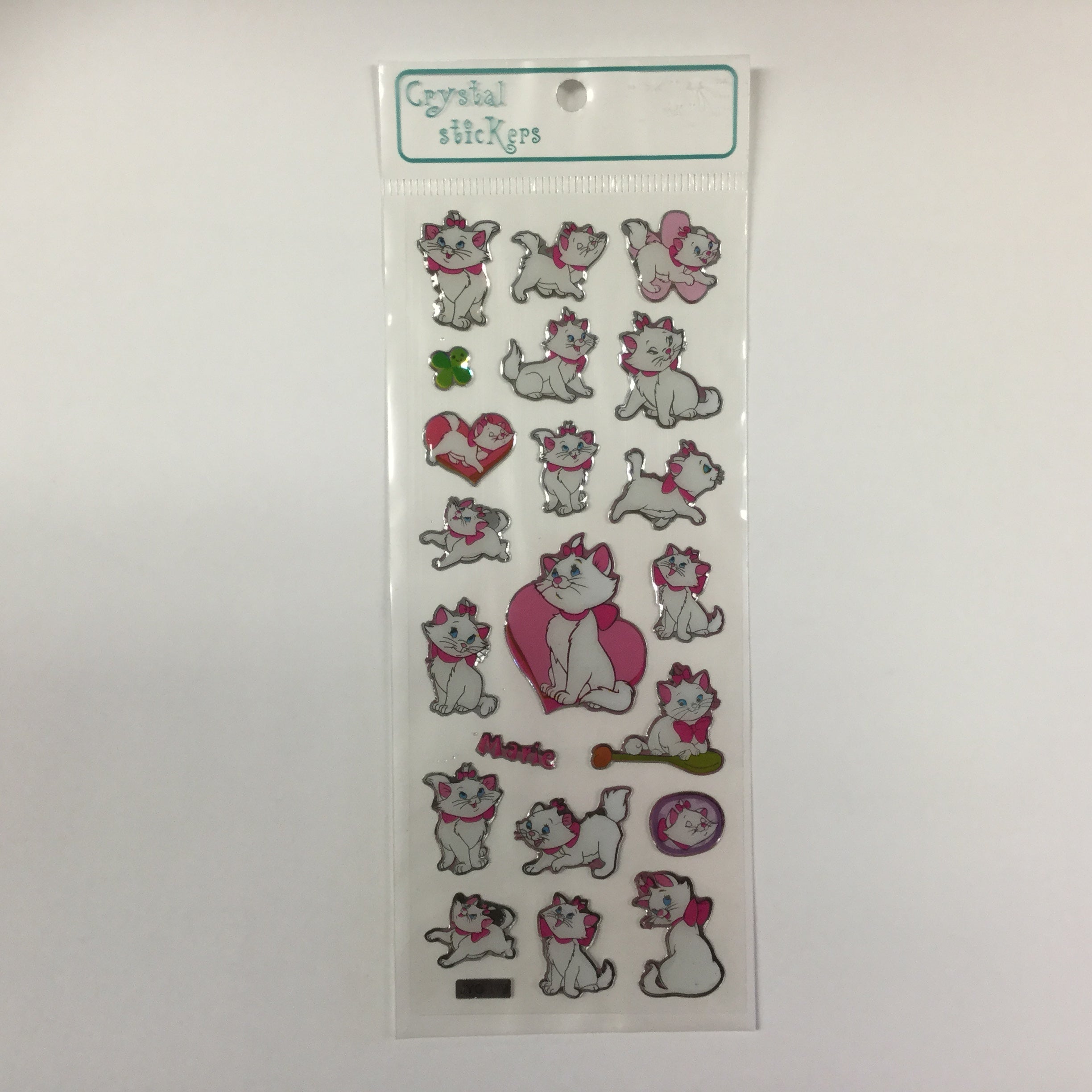 Crystal Stickers MARIE THE CAT 21pc Scrapbooksrus