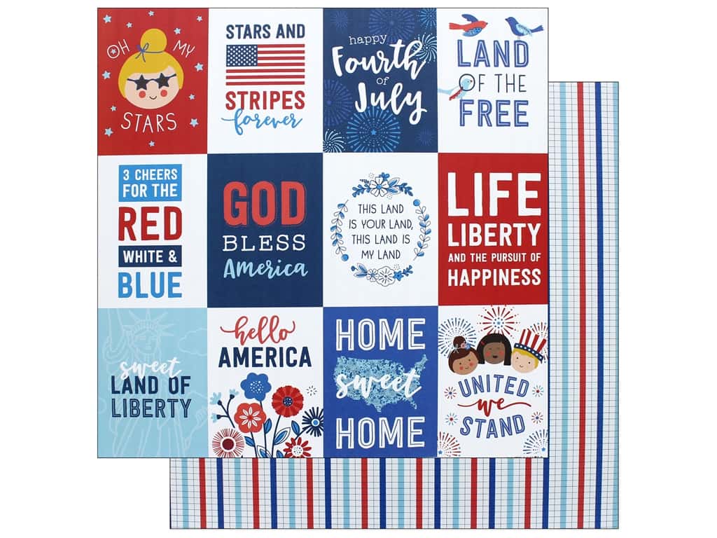 Pebbles LAND THAT I LOVE  12"X12" Paper Scrapbooksrus