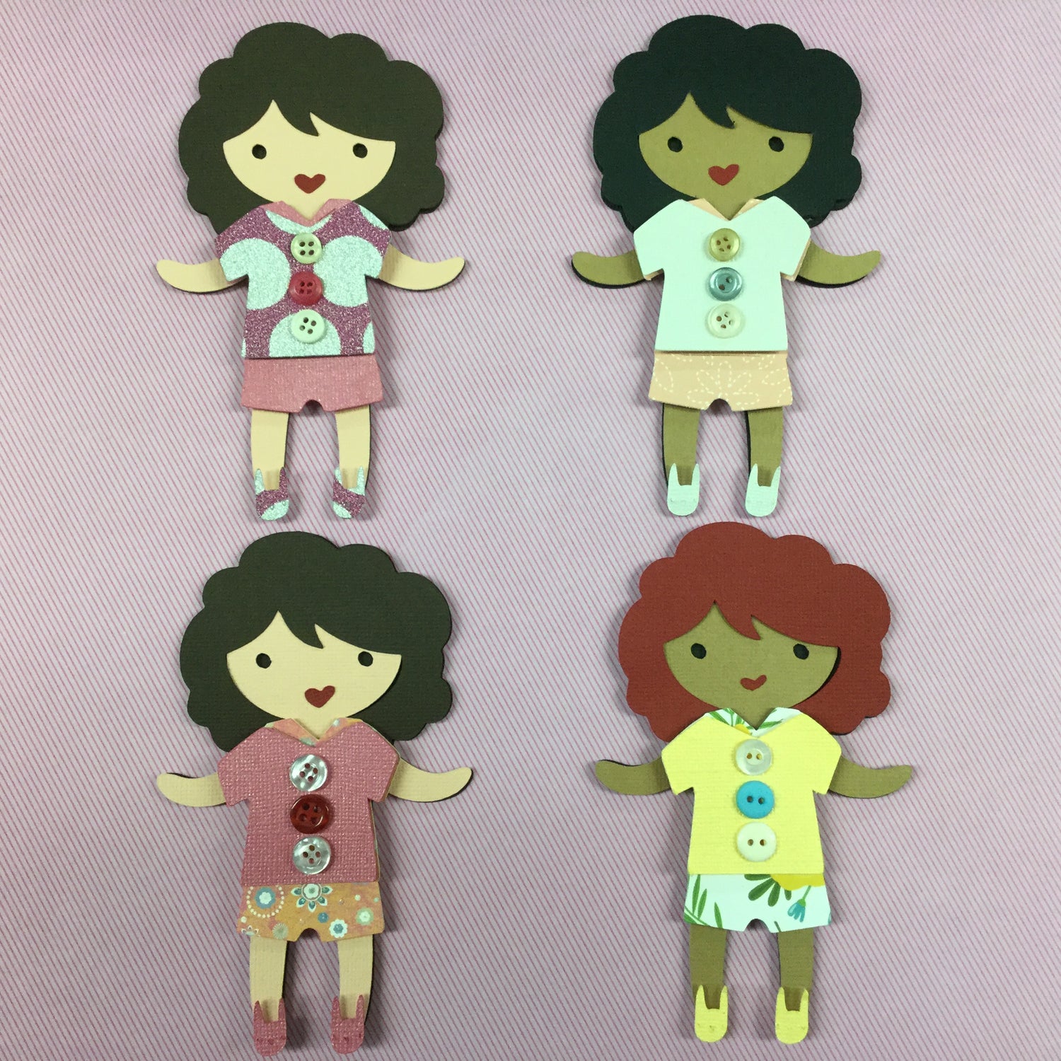 PAJAMA SLUMBER PARTY GIRL Custom Scrapbook Die Cuts Scrapbooksrus