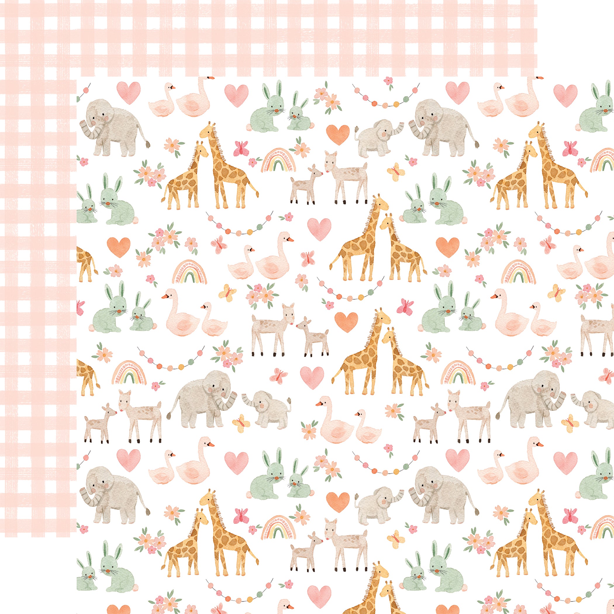 Echo Park WELCOME BABY GIRL 12"X12" Collection Kit Scrapbooksrus