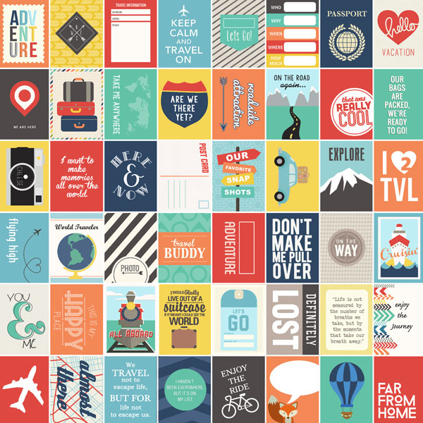 TRAVEL MEMORIES Journal 12"X12" Paper Scrapbook Customs Scrapbooksrus