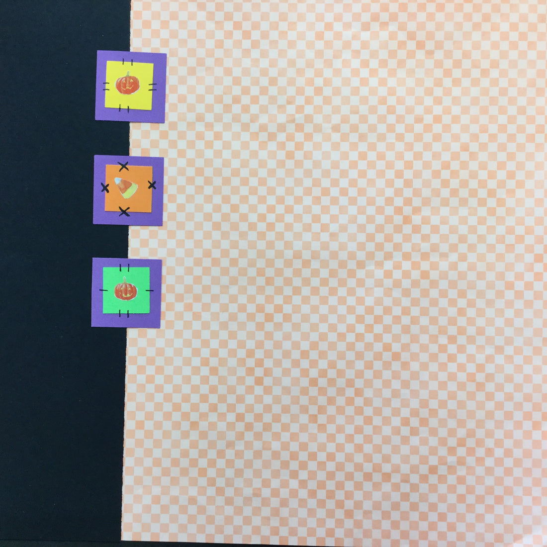 Premade Scrapbook Page HALLOWEEN (1) 12"x12" Scrapbooksrus