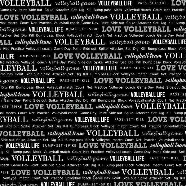 VOLLEYBALL PRIDE 2 12x12 Scrapbook Paper Scrapbooksrus