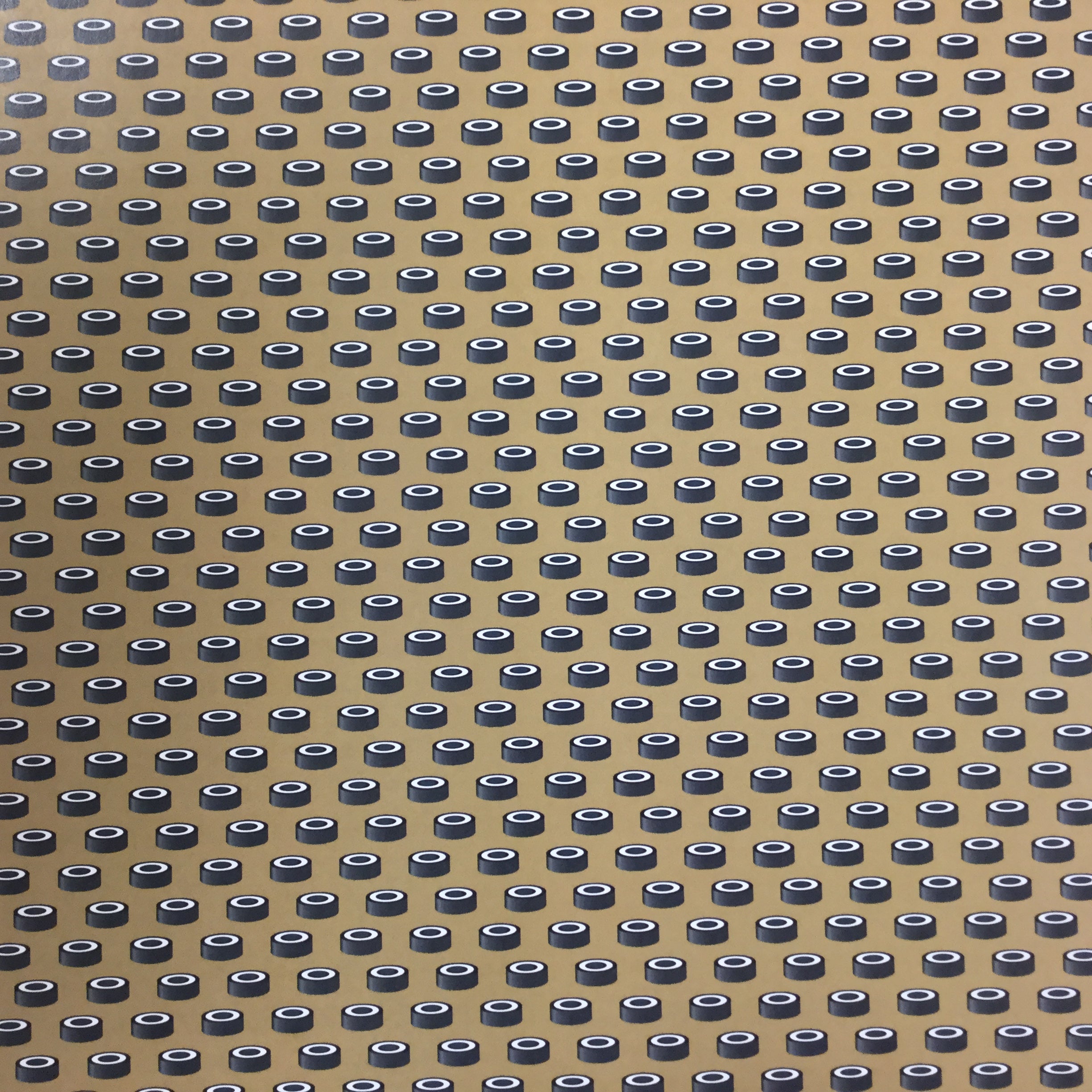 Golden Knights PRIDE HOCKEY KIT Gold 12"X12" Scrapbook Paper 12 Sheets