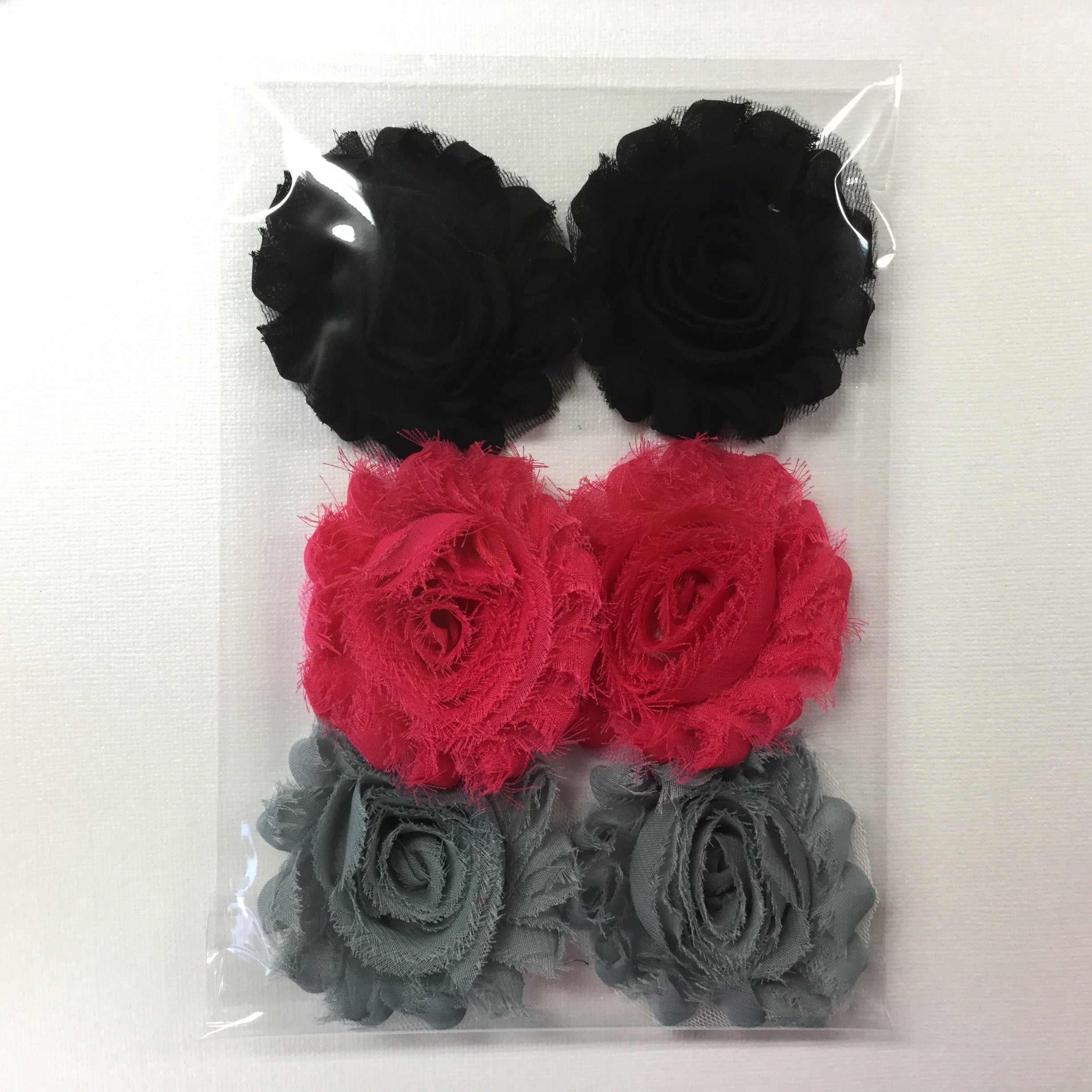 Ribbon Flowers Set Scrapbooksrus