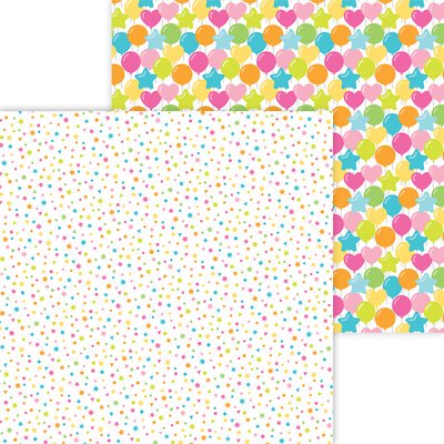 Doodlebug HEY CUPCAKE Collection 12X12 Paper Pack 13pc. Scrapbooksrus