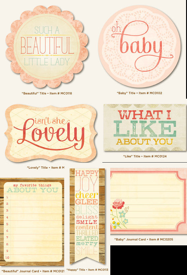 Diecut Titles My Mind&