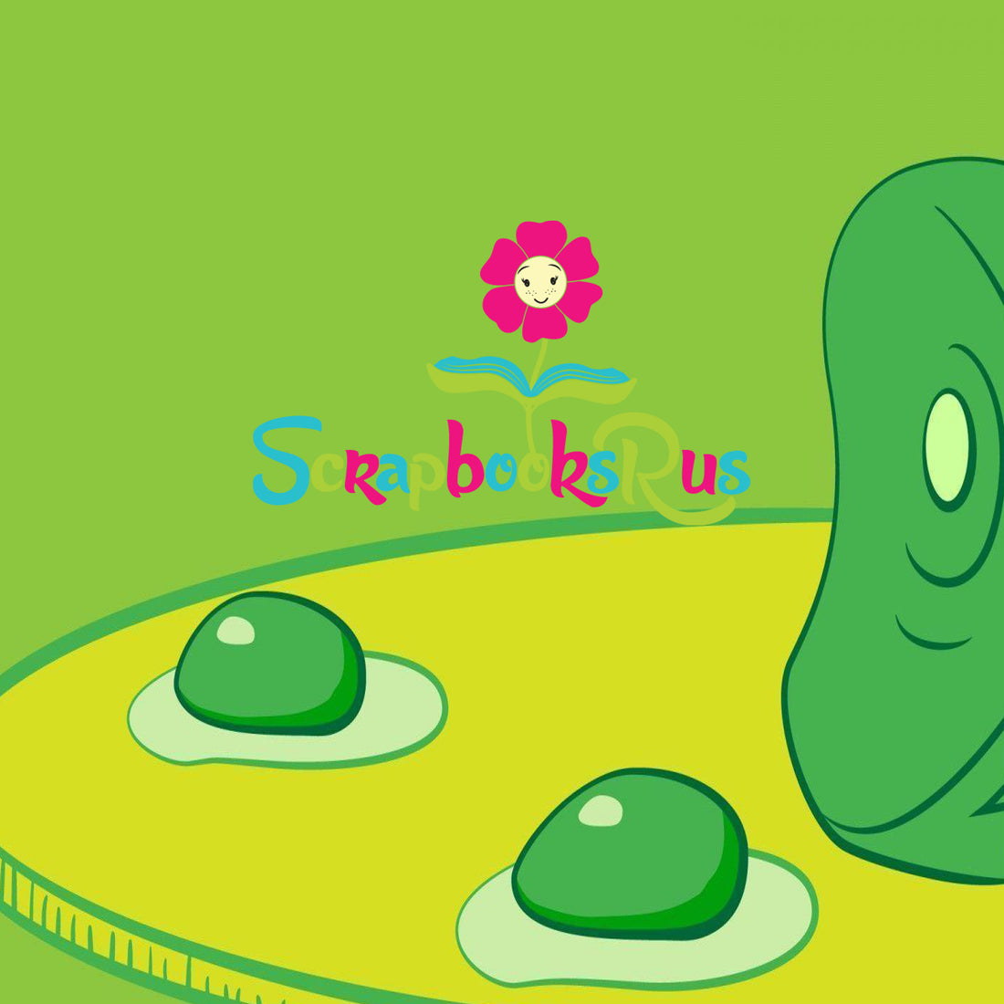 Dr. Seuss Green Egss Scrapbook Paper Scrapbooksrus Las Vegas