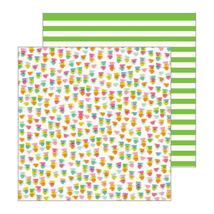 Pebbles Jen Hadfield MY BRIGHT LIFE 12"X12" Paper Pad 48 Scrapbooksrus