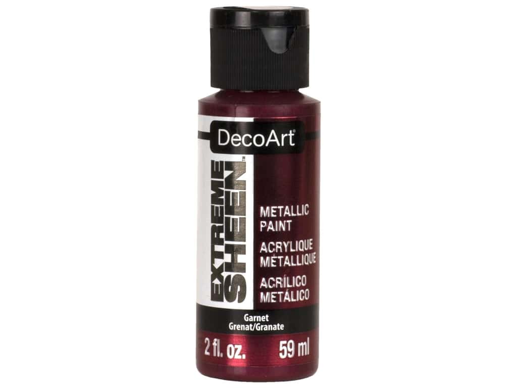 DecoArt Extreme Sheen GARNET Metallic Acrylic Paint Scrapbooksrus