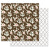 Prima Golden Dessert Collection DESERT BLOOMING 12X12 Scrapbook Paper Scrapbooksrus