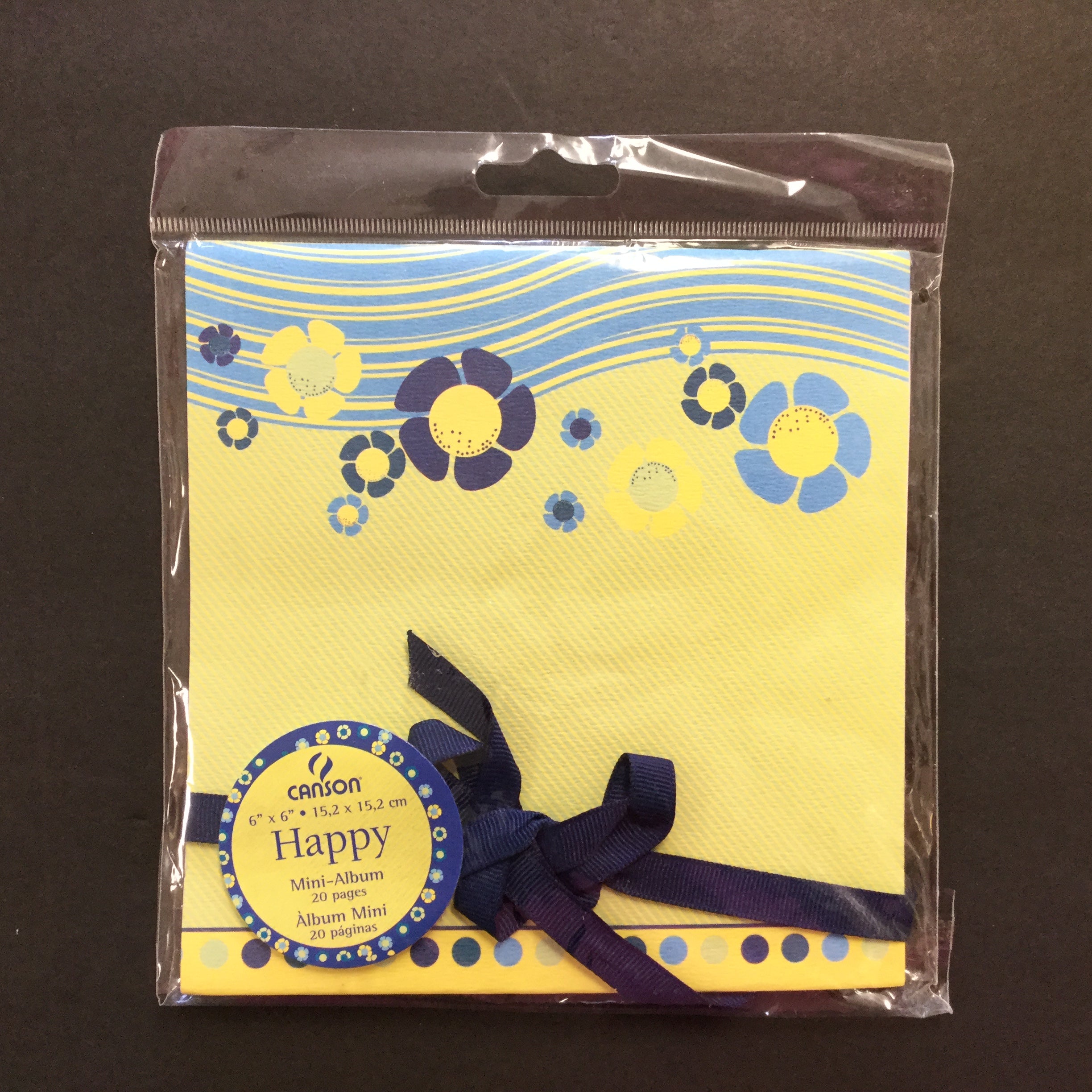 Canson HAPPY Mini 6"X6" Scrapbook Album $1.00