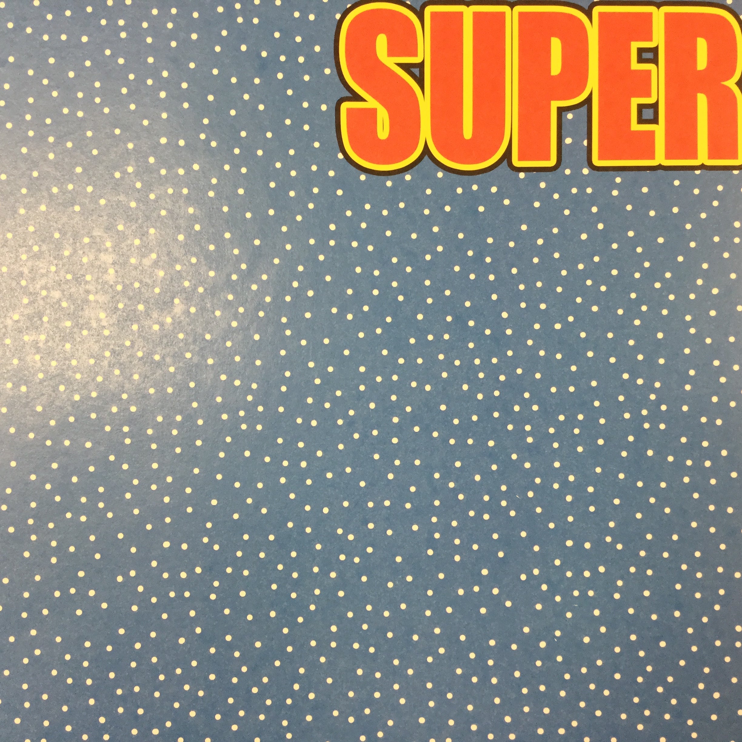 Superhero SUPER KID 12”X12” Scrapbook Kit 9pc Scrapbooksrus