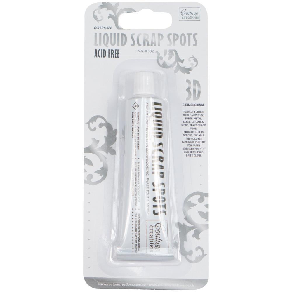 Couture Creations LIQUID SCRAP SPOTS Adhesive  Scrapbooksrus
