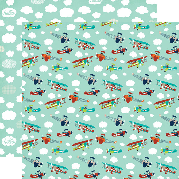 Echo Park  12"x12" IMAGINE THAT BOY 13pc COLLECTION KIT Scrapbooksrus