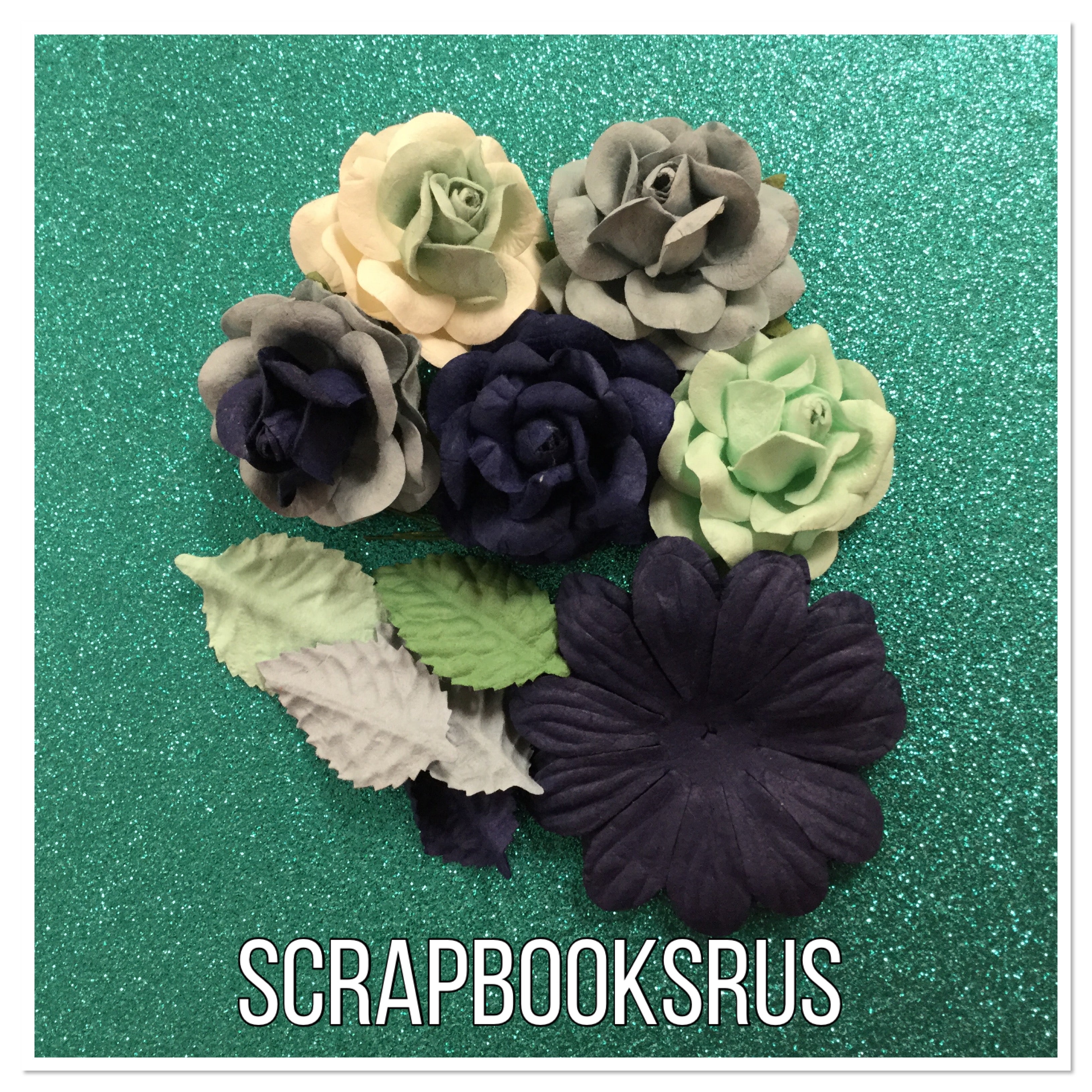 Sweet Roses Leaves and Big Daisies 14 pc