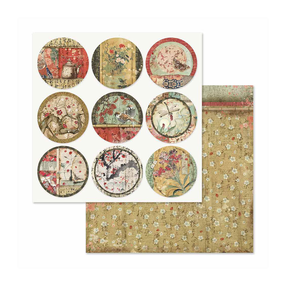 Stamperia ORIENTAL GARDEN 12"X12" Paper Pad Scrapbooksrus