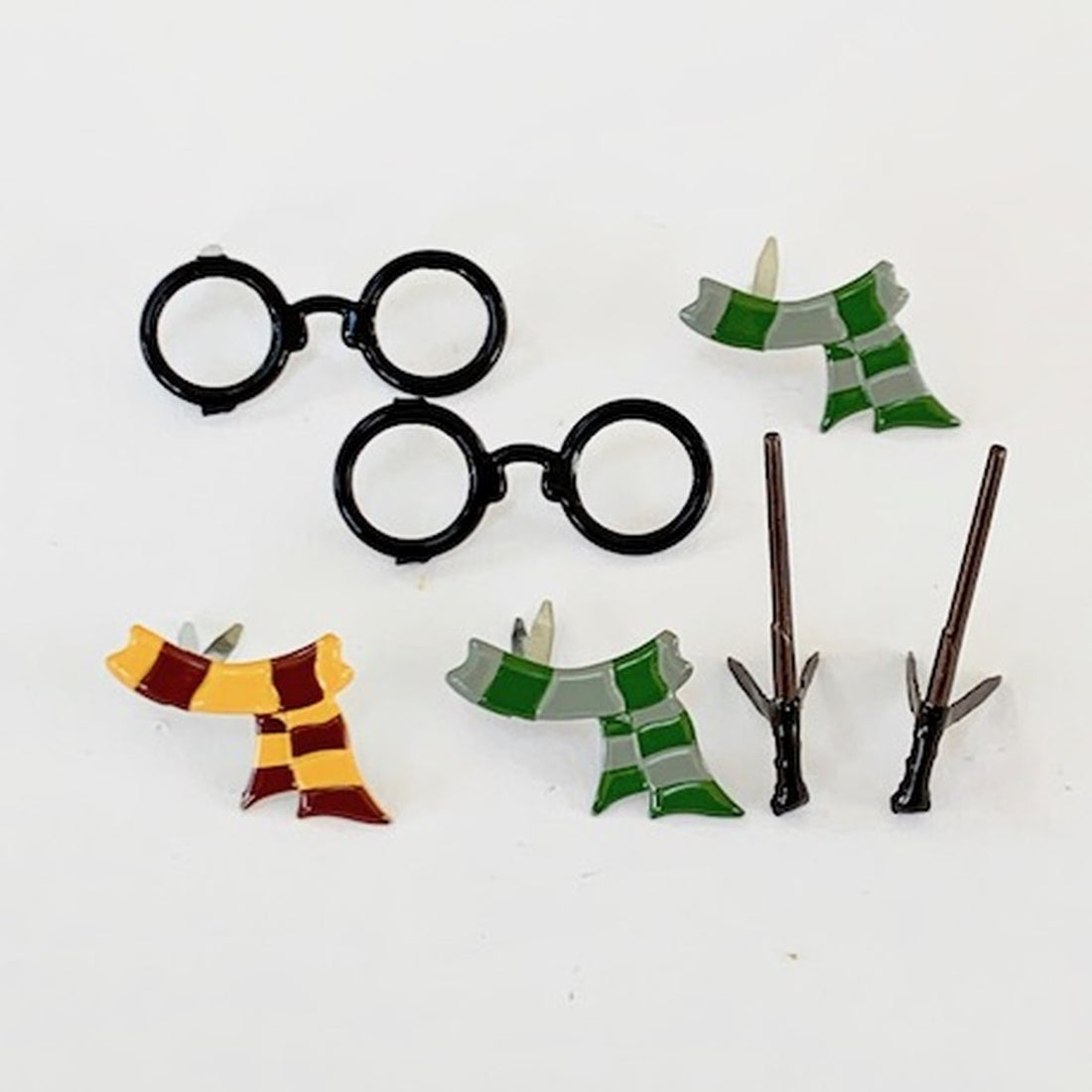 Eyelet Outlet Harry Potter WIZARD Brads 12pc Scrapbooksrus