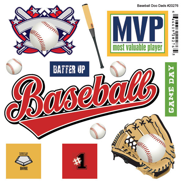 Baseball Glove Stickers