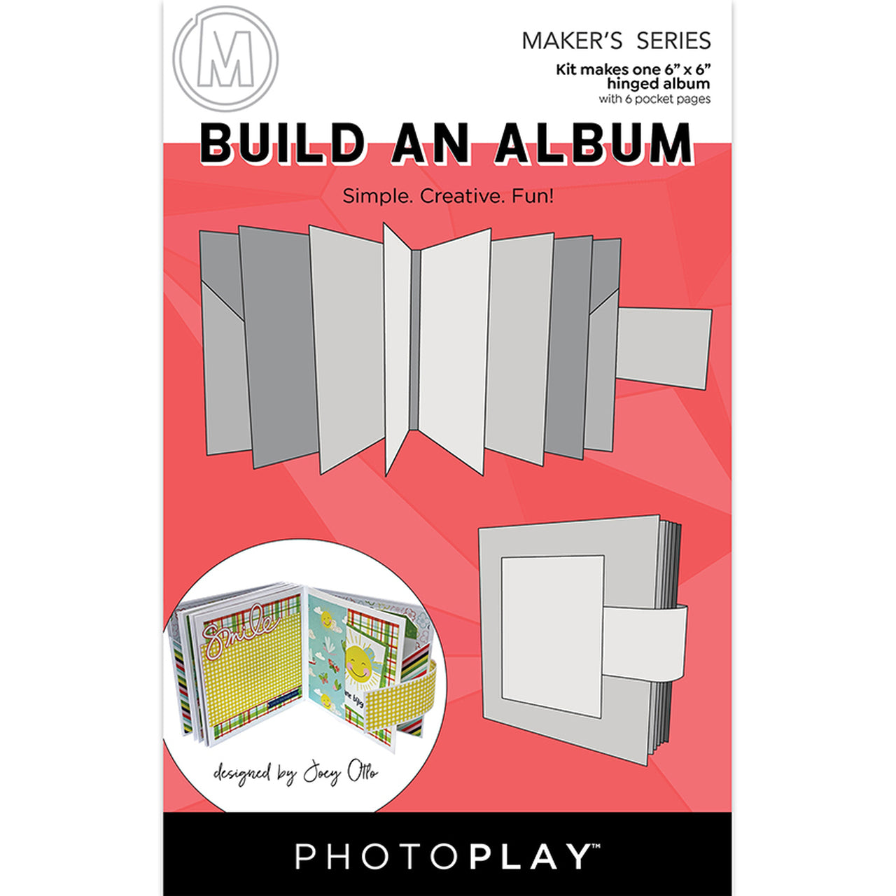 Photoplay 6x6 HINGED ALBUM Kit Scrapbooksrus