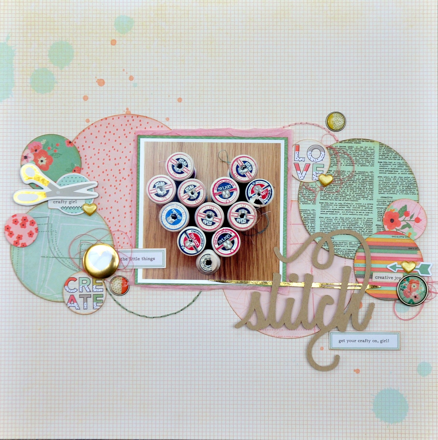 Simple Stories The Reset Girl 24/SEVEN 12x12 Scrapbook Paper Scrapbooksrus