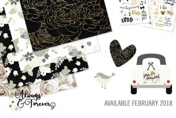 Simple Stories Always & Forever I LOVE STORY 12x12 Scrapbook Paper Scrapbooksrus