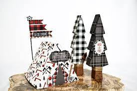 Echo Park LITTLE LUMBERJACK Collection 12"X12" Cardstock Paper Scrapbooksrus