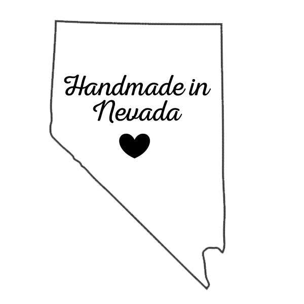 Scrapbook Customs HANDMADE IN NEVADA Cling Rubber Stamp 1