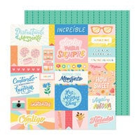 American Crafts Obed Marshall FANTASTICO 12"X12" Paper Pad 48pc Scrapbooksrus