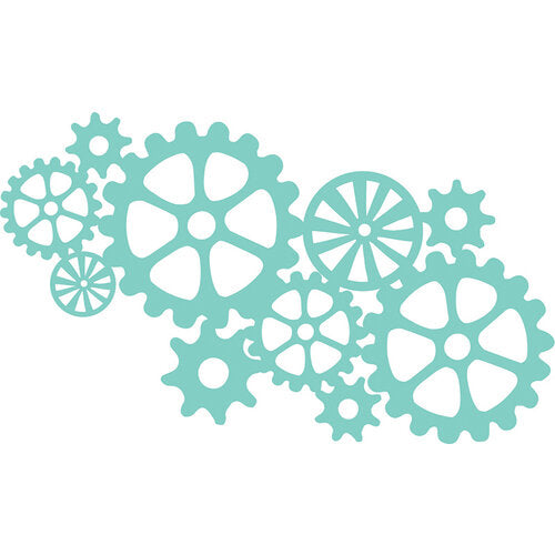 Kaisercraft DIY Cuts COGS TEXTURE Decorative Dies Scrapbooksrus