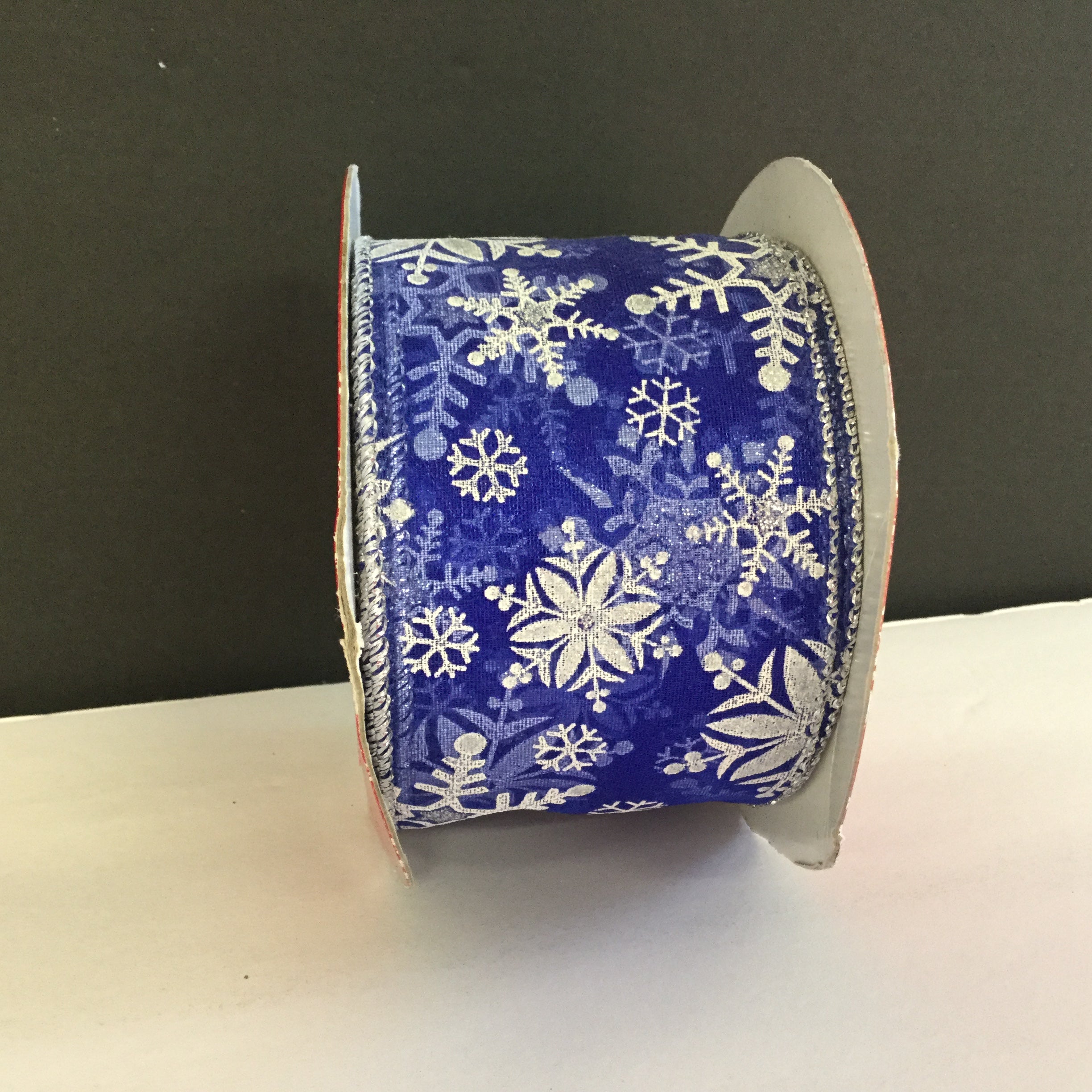 Holiday Bow-Tique WINTER Wire Edge Ribbon Scrapbooksrus