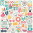 Echo Park Summer Dreams ELEMENT STICKERS 12”X12” Sheet Scrapbooksrus