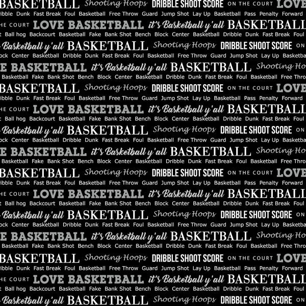 Scrapbook Customs BASKETBALL PRIDE 2 12X12 Scrapbook Sheet Scrapbooksrus