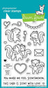 Lawn Fawn SCENT WITH LOVE Clear Stamps 21pc Scrapbooksrus