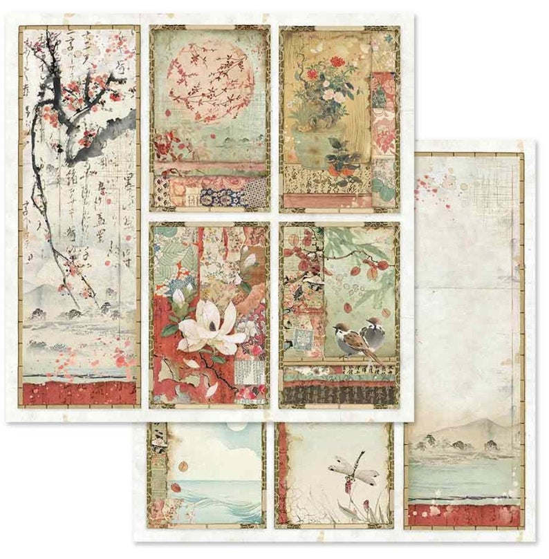 Stamperia ORIENTAL GARDEN 12"X12" Paper Pad Scrapbooksrus