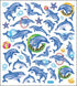 Sticker King DOLPHINS Stickers 35pc. Scrapbooksrus